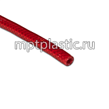Маслобензостойкий шланг ПВХ серия 032Б армированные нитью (красный) - 100 м